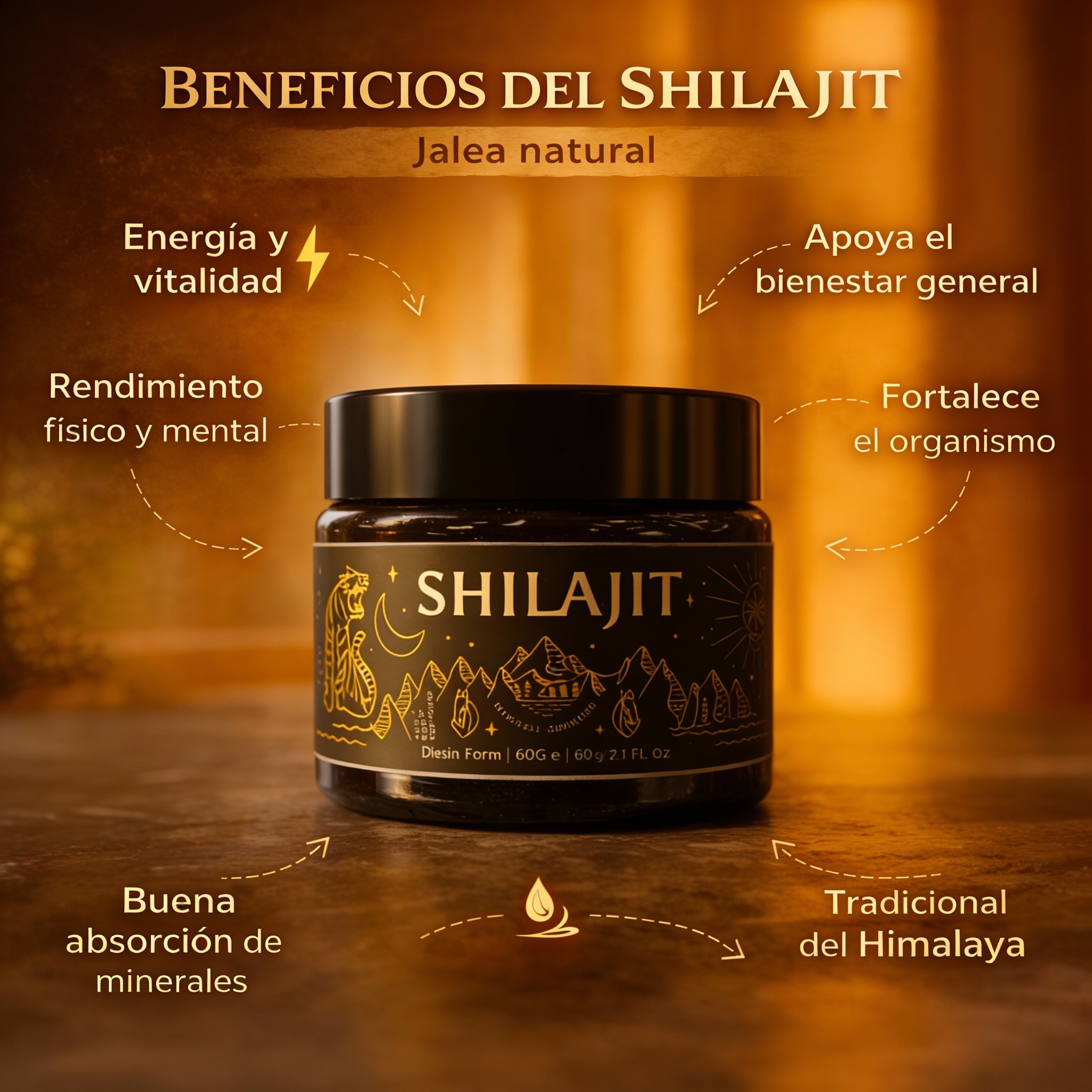 Shilajit Jalea 60 Gr